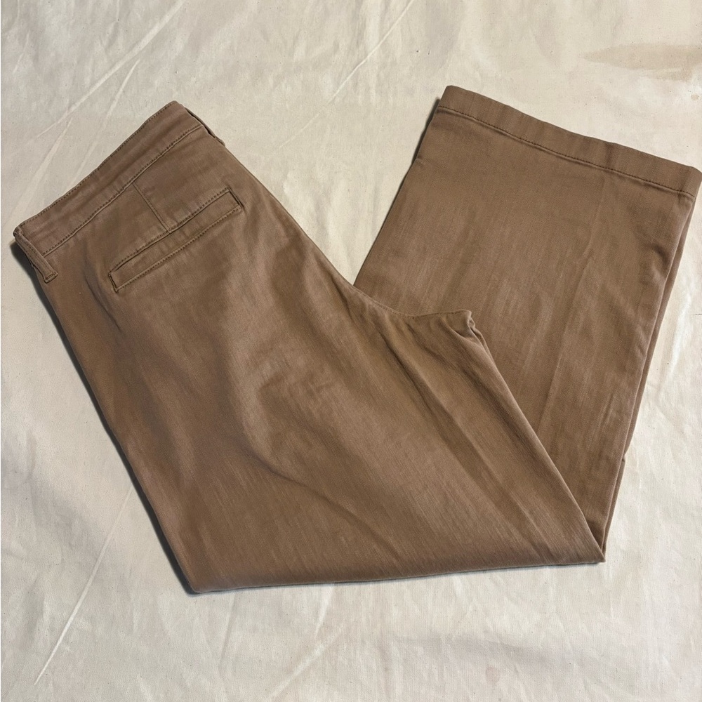 Ella Moss Wide leg Khaki pants size 12